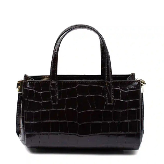 Acona L Dk Brown Croco LATALIA