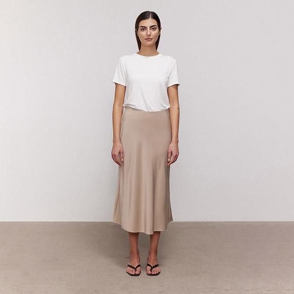 Ally Skirt Cold Beige