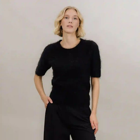 Alpaca Ul T�ja Abby Dk Black URBAN PIONEERS