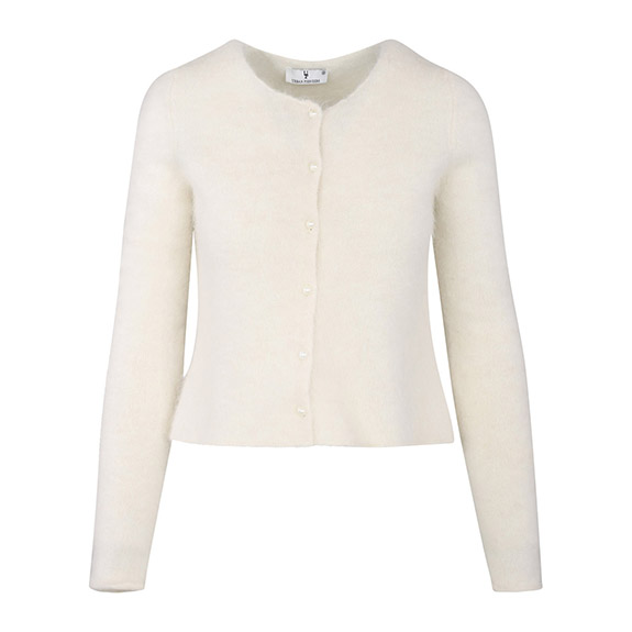 Alpaca Ull Cardigan Cream URBAN PIONEERS