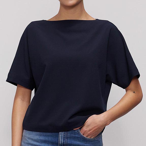 Ava Top Midnight Blue