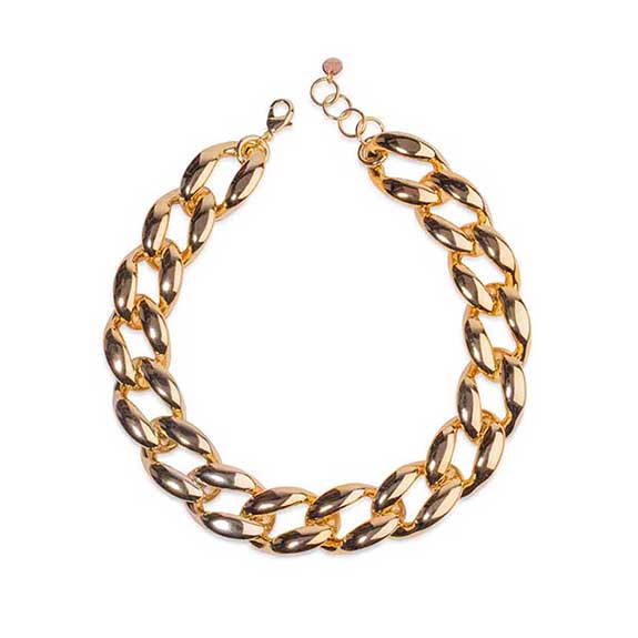 Aveneu Halsband Guld PFG Stockholm
