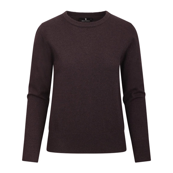 Bailey Crew Stcikad Merino Dark Brown URBAN PIONEERS