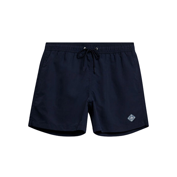 Banks Solid Swim Trunks Navy