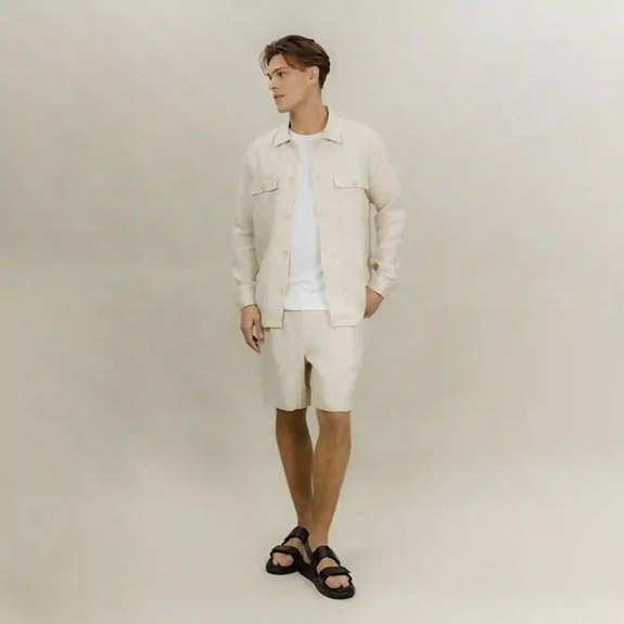 Bartolo Shorts Light Sand URBAN PIONEERS