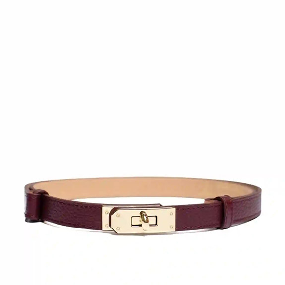 Belt w Turnblock Bordeaux LATALIA