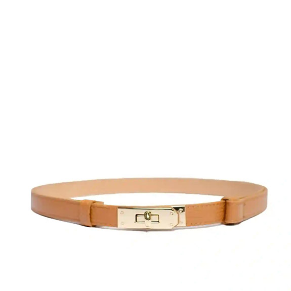 Belt w Turnlock Camel LATALIA