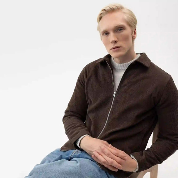 Birger Cord Jacket Chocolate HOLEBROOK