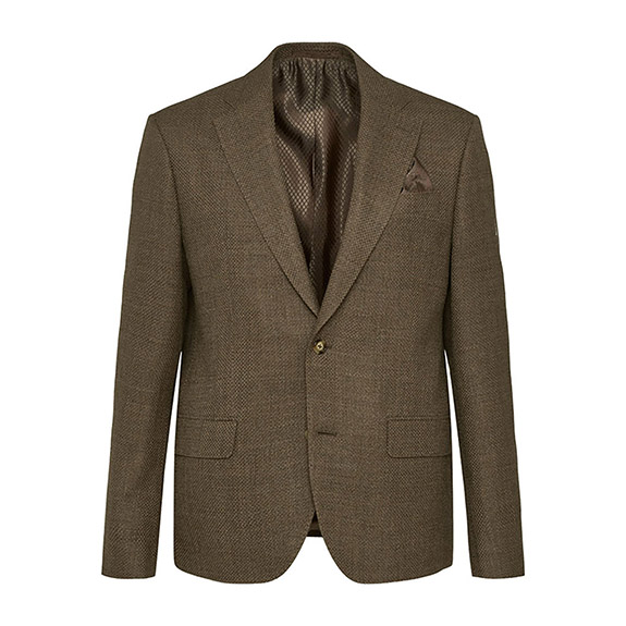 Blazer Sherman Napoli Hopsack Mrkbrun SAND