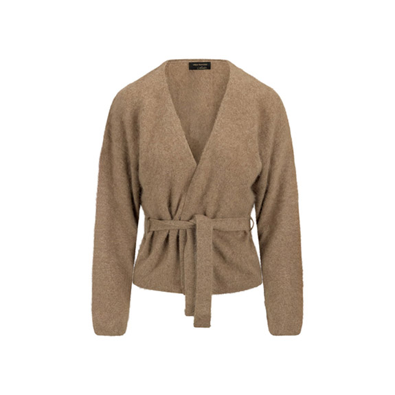 Boudica Cardigan Brown URPAN PIONEERS
