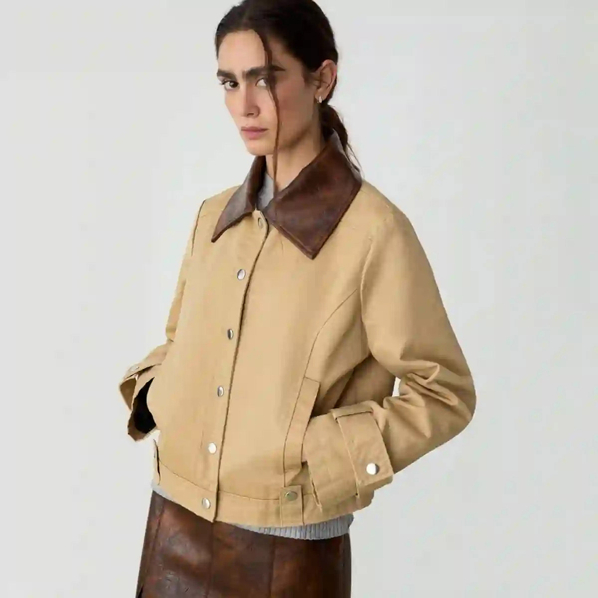 Brandy Jacket Beige LAAGAM