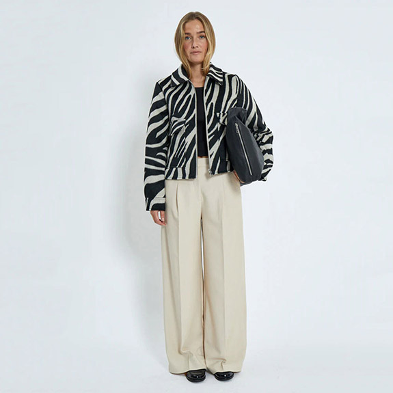 Cadie Jacket Zebra MINUS