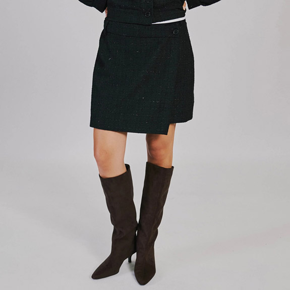 Camil short Skirt Black NORR