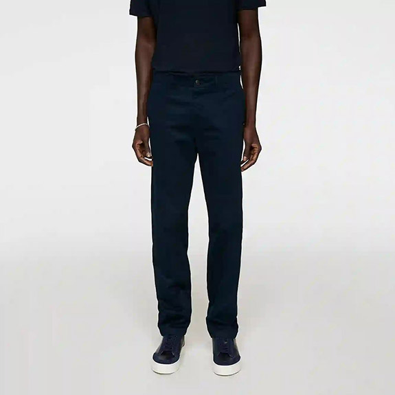 Ched Cotton Pants Navy J.LINDEBERG