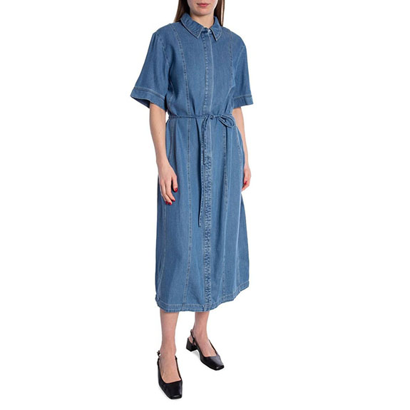 Christy Midi Dress Light Blue SOFT REBELS