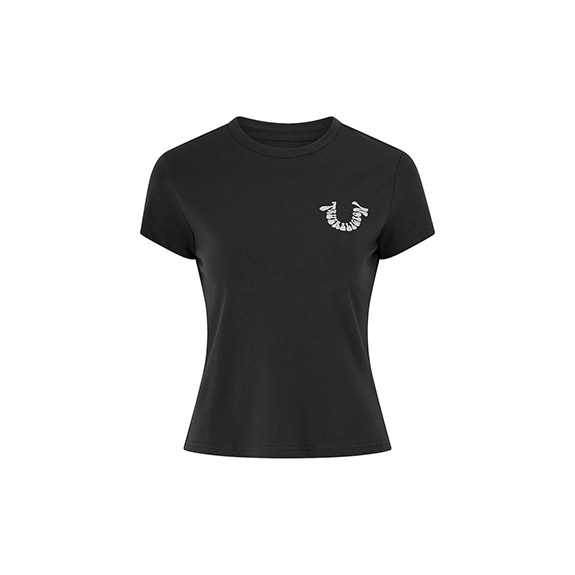 Crystal HS Crew Tee Black TRUE RELIGION
