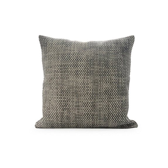 Cushion Cover Braided Denim Grey 50x50