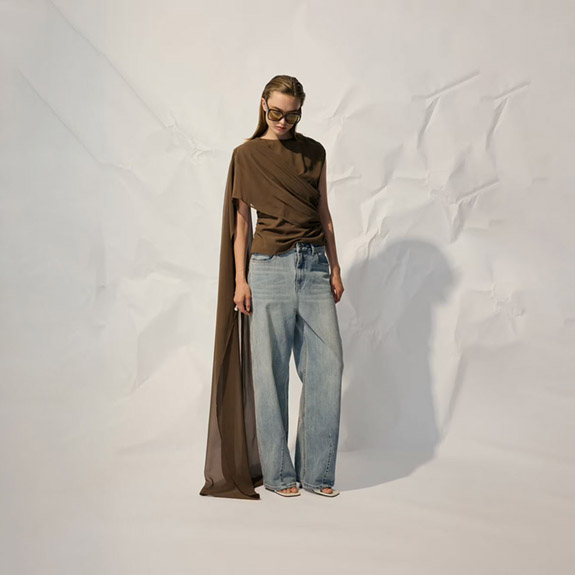 Darly Blouse Brown GESTUZ
