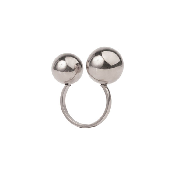 Diven Steel Ring Silver PFG STOCKHOLM