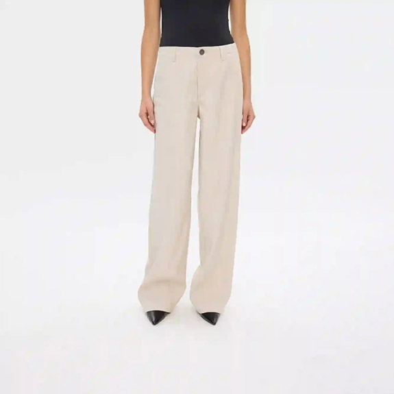 Erica Linen Pants Sand FIVE UNITS