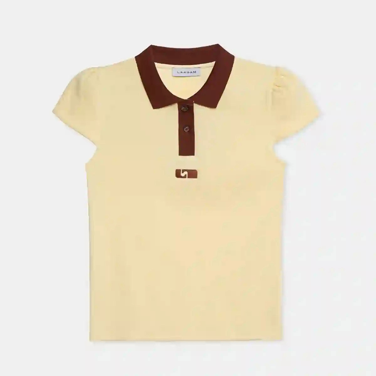 Erya Polo T-shirt Butter LAAGAM
