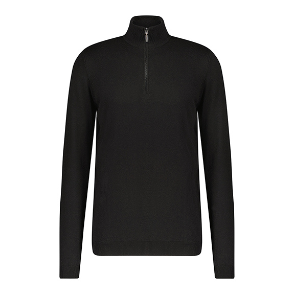 Espen Half-zip Black