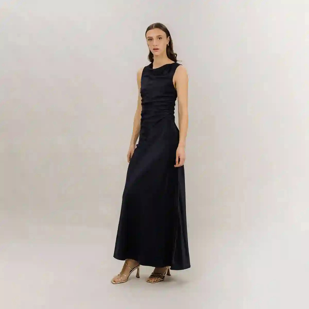 Florentina Dress Dark Navy URBAN PIONEERS