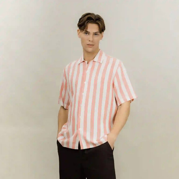 Folke SS Shirt Red URBAN PIONEERS