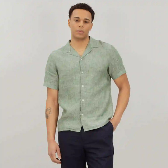 Giuseppe SS Shirt Olive URBAN PIONEERS