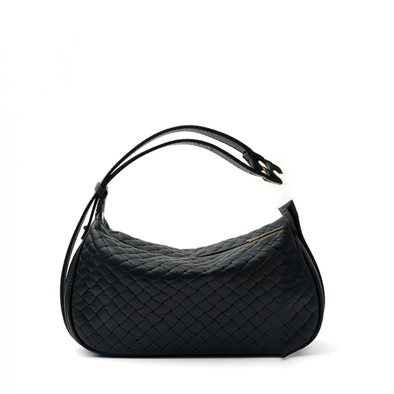 Handv�ska Catania Svart Skinn LATALIA