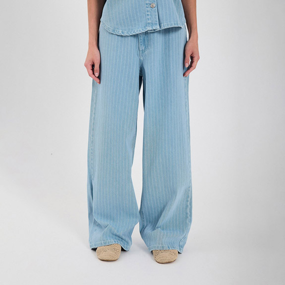 Hannali Wide Stripe Jeans NORR