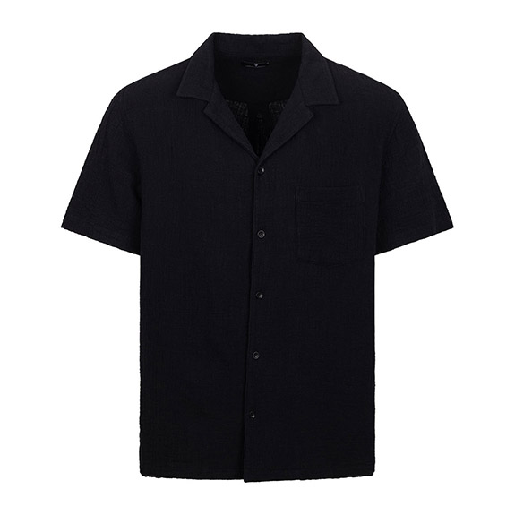 James SS Shirt Black URBAN PIONEERS