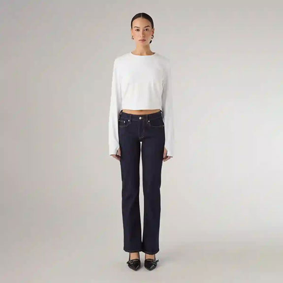 Jeans Kate LW Rinsed SABURO