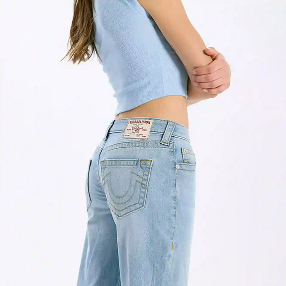 Jeans Sarah Low Rise Light Wash TRUE RELIGION