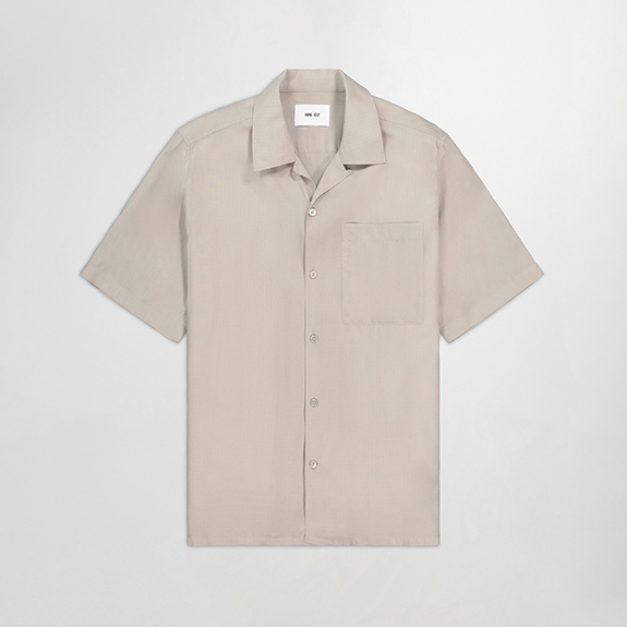 Julio SS Shirt Khaki Stone