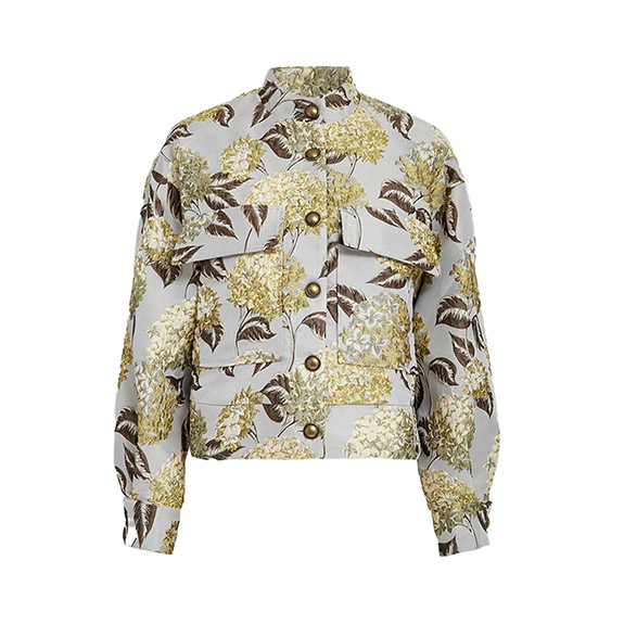 Kaiza Jacket Jaquard PEPPER CORN