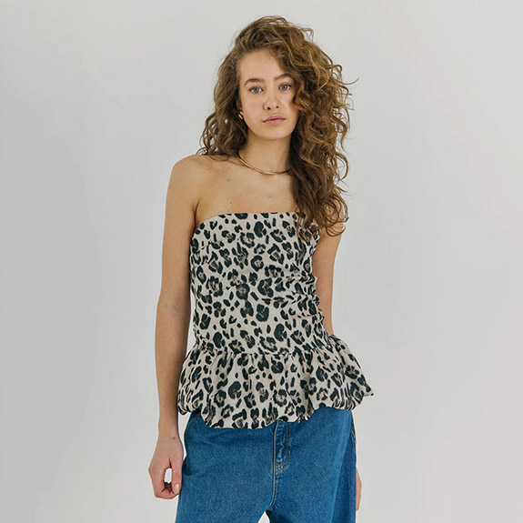 Lelo Tube Top Leo Print NORR