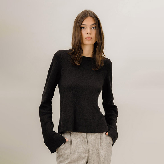 Lili Sweater Dk Brown URBAN PIONEERS