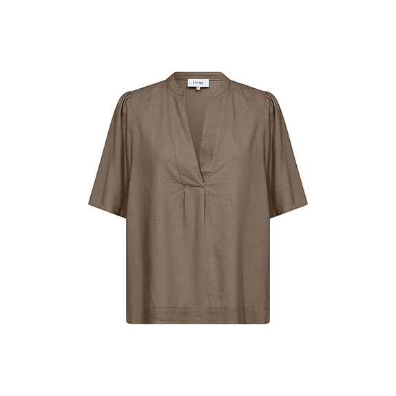 Linneblus Naja 32 SS Brun LEVETE ROOM