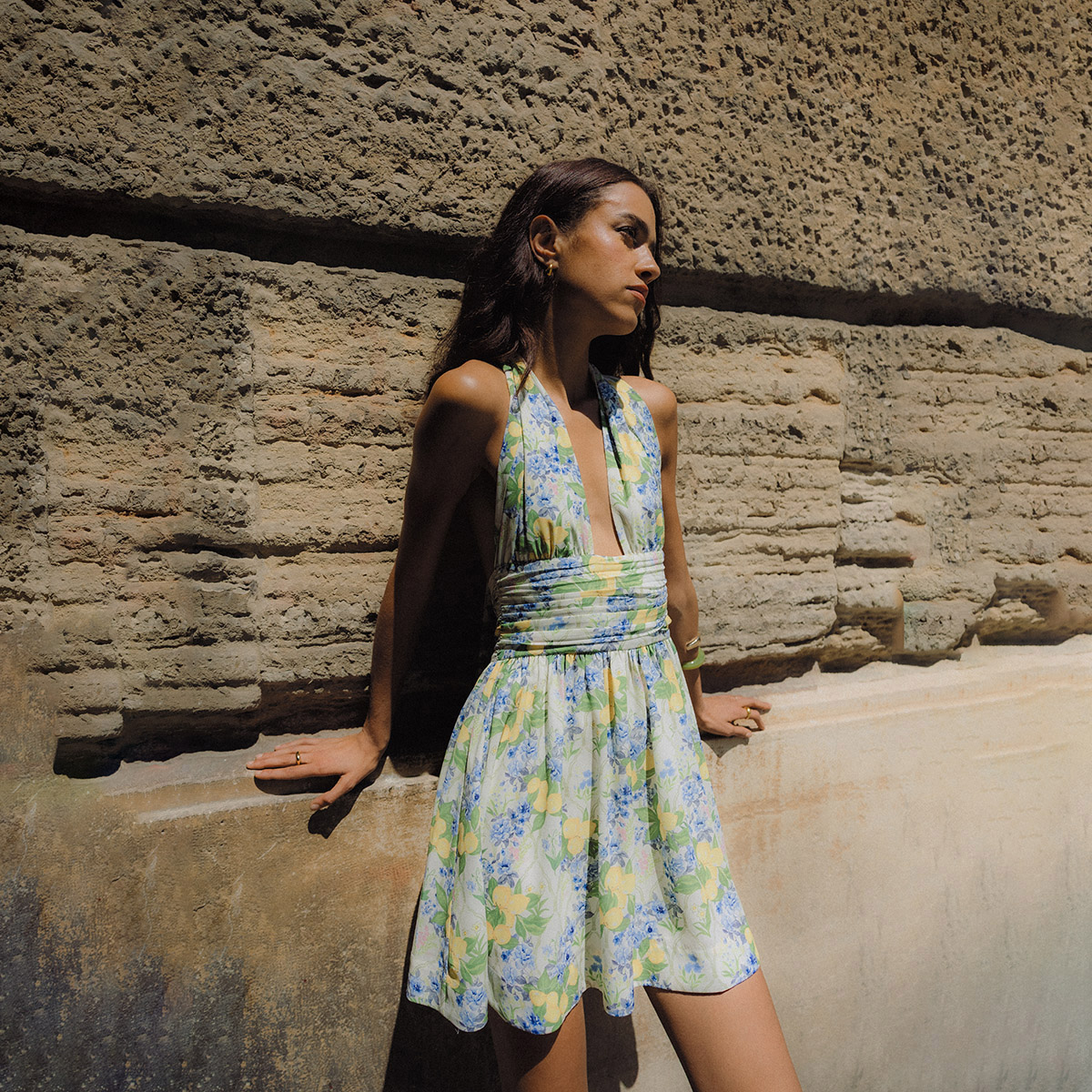 Liora Dress Lemon URBAN PIONEERS