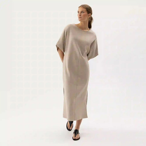 Lissie Dress Khaki HOLEBROOK