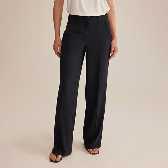 Ingrid Stretch Trousers Blue