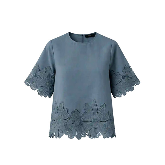 Molly Blousse Blue Mirage COPENHAGEN MUSE