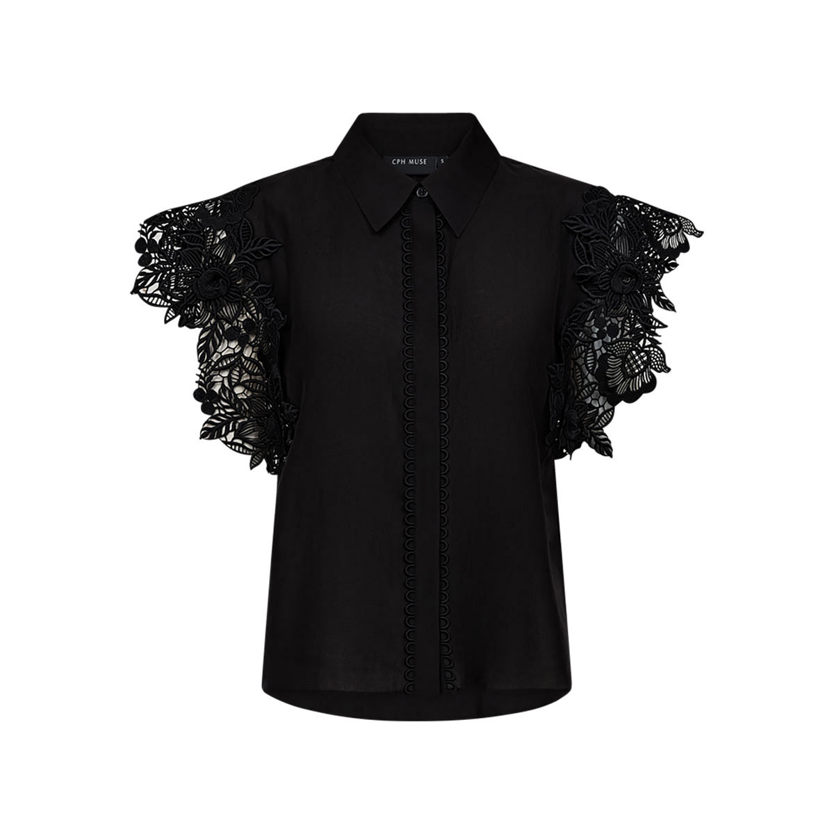 Molly Shirt Black COPENHAGEN MUSE