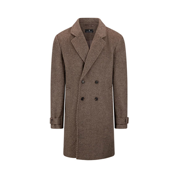 Nello Wool Coat Brown URBAN PIONEERS