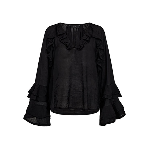 Norma Blouse Black COPENHAGEN MUSE