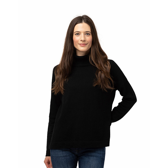 Trja Polo Cashmere Svart