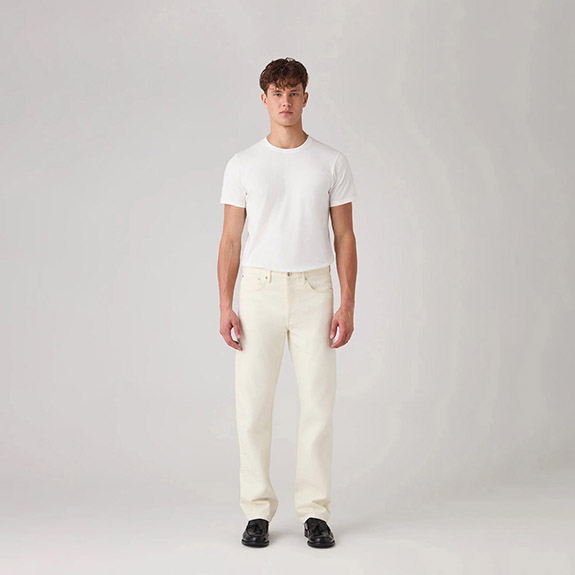 REGULAR JEANS ECRU SABURO