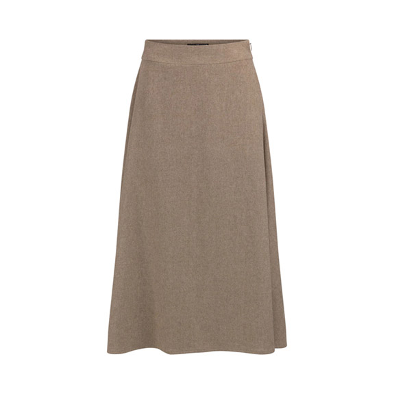 Sandra Maxi Skirt Grey Sand URBAN PIONEERS