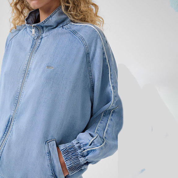 Sea Jacket Light Blue Denim GESTUZ